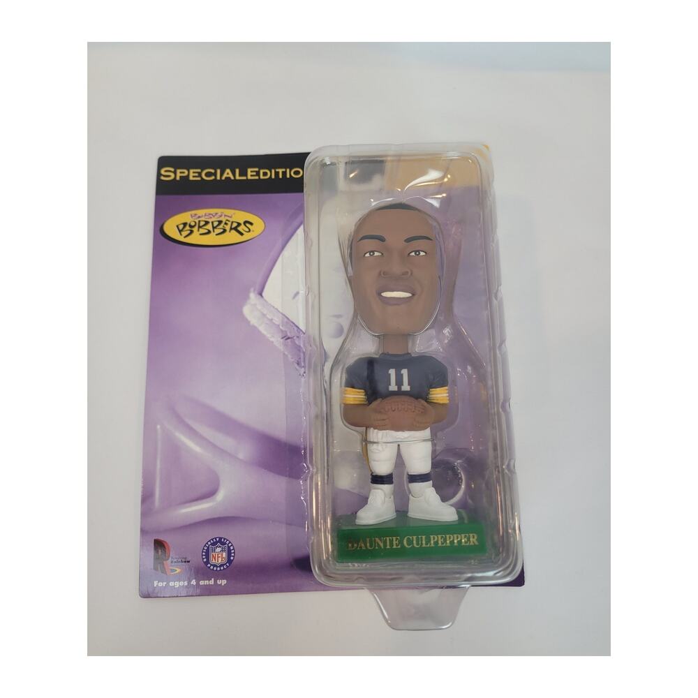 NFL MN Vikings Daunte Culpepper Classic Collectable Bobbin' Bobbers Bobblehead